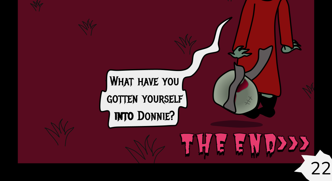 Donnie The Fighting Psychopath - Episode 5, Page 22: Night of Mischief