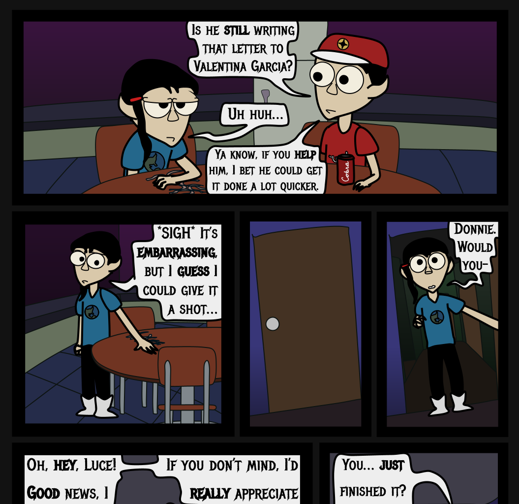 Donnie The Fighting Psychopath - Episode 6, Page 2: The Mad Tale of Libby