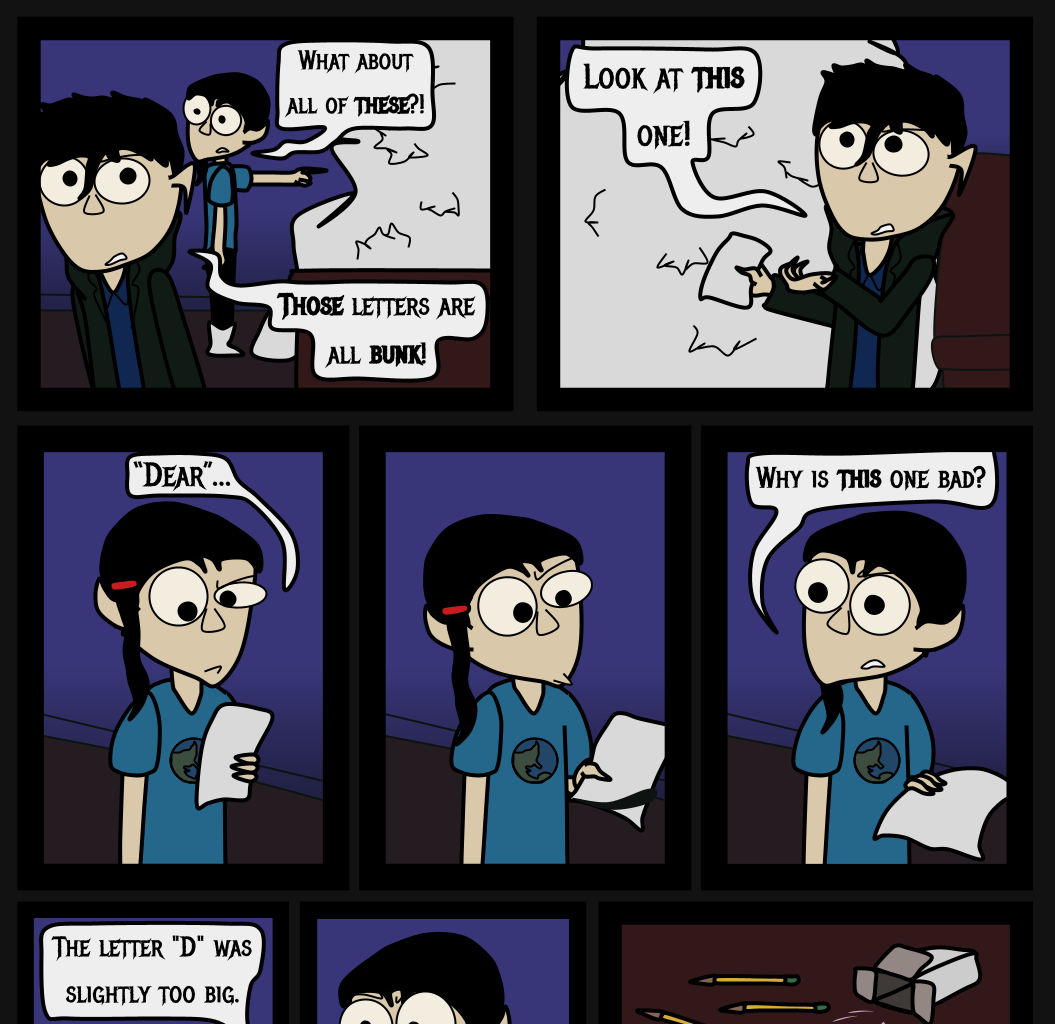 Donnie The Fighting Psychopath - Episode 6, Page 3: The Mad Tale of Libby