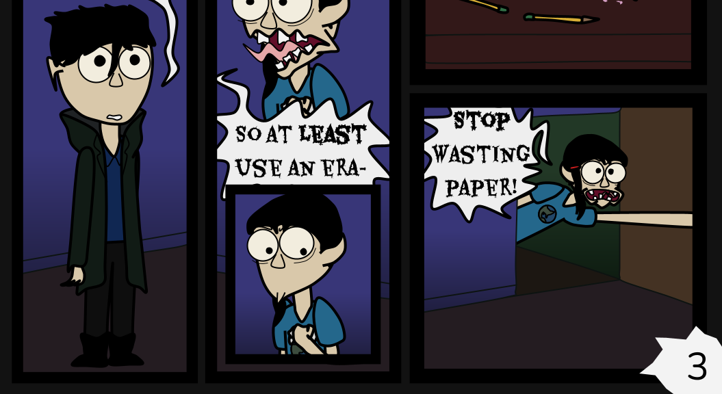 Donnie The Fighting Psychopath - Episode 6, Page 3: The Mad Tale of Libby