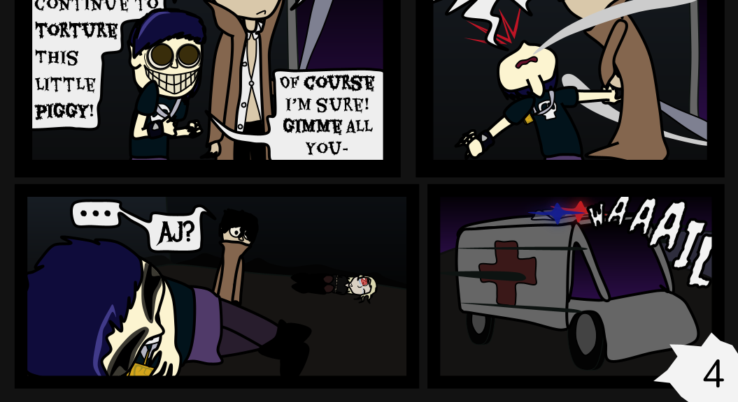 Donnie The Fighting Psychopath - Episode 6, Page 4: The Mad Tale of Libby