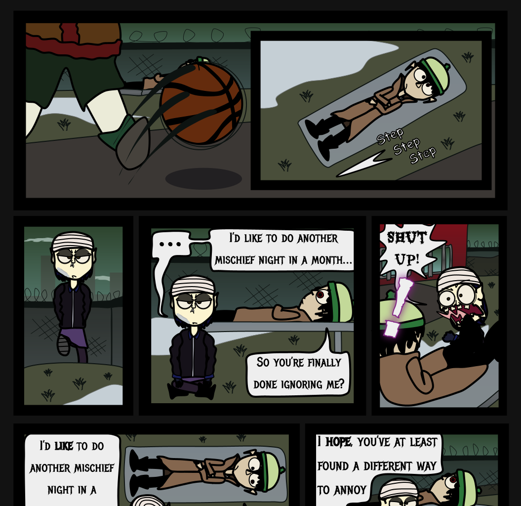 Donnie The Fighting Psychopath - Episode 6, Page 5: The Mad Tale of Libby