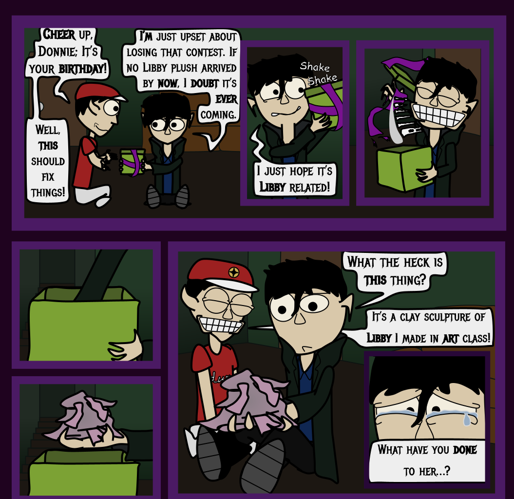 Donnie The Fighting Psychopath - Episode 6, Page 7: The Mad Tale of Libby