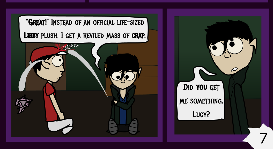 Donnie The Fighting Psychopath - Episode 6, Page 7: The Mad Tale of Libby