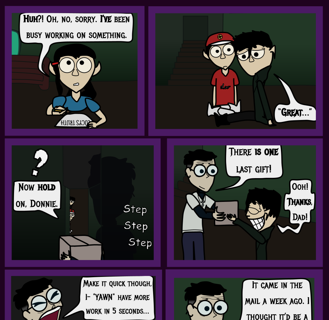 Donnie The Fighting Psychopath - Episode 6, Page 8: The Mad Tale of Libby