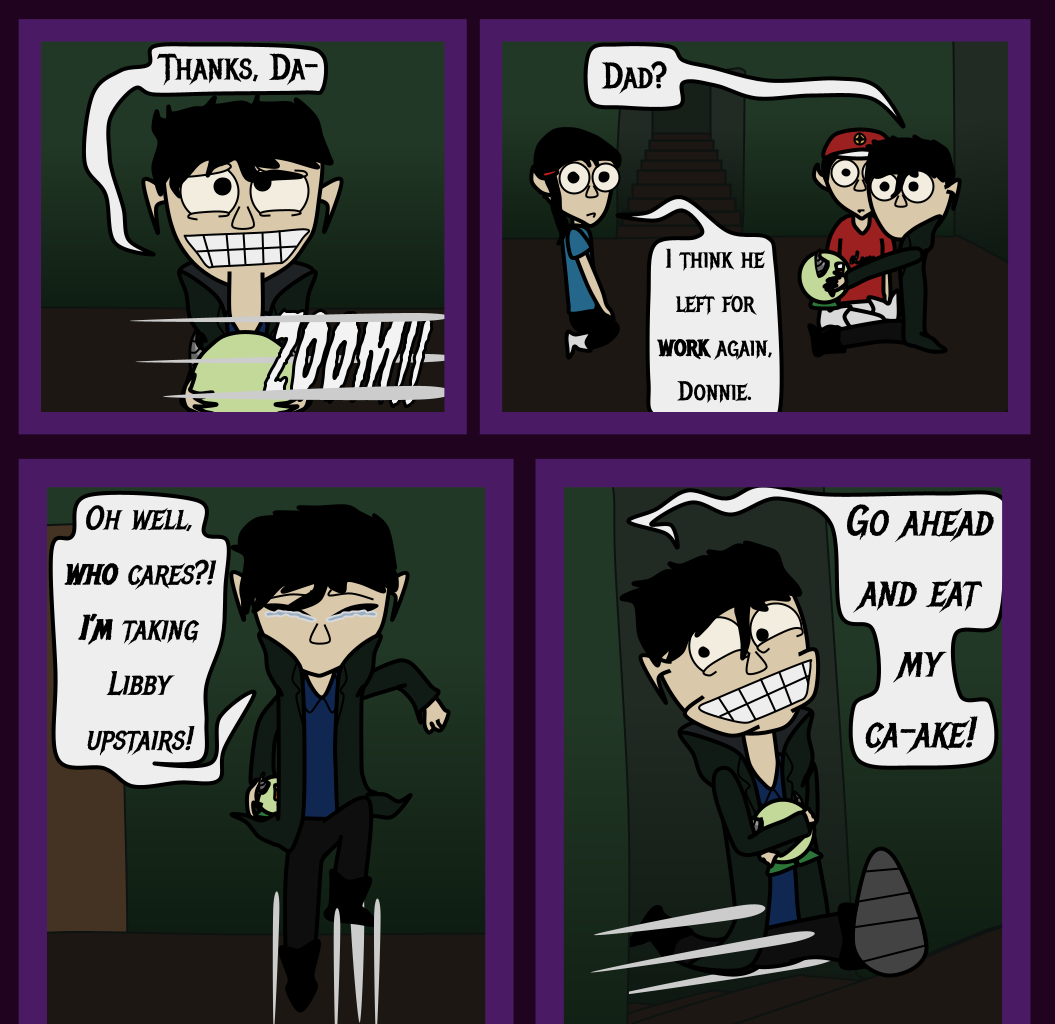 Donnie The Fighting Psychopath - Episode 6, Page 9: The Mad Tale of Libby