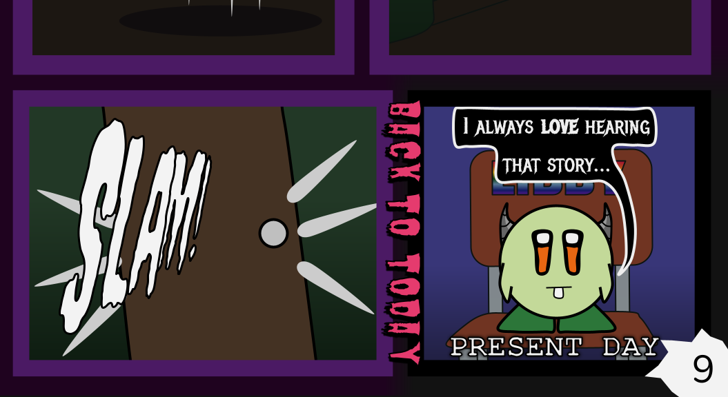 Donnie The Fighting Psychopath - Episode 6, Page 9: The Mad Tale of Libby