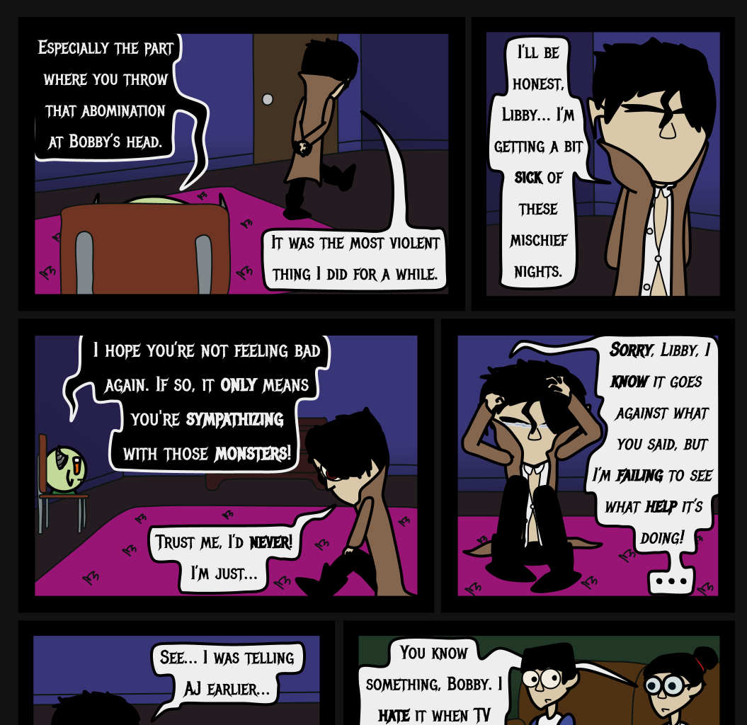 Donnie The Fighting Psychopath - Episode 6, Page 10: The Mad Tale of Libby