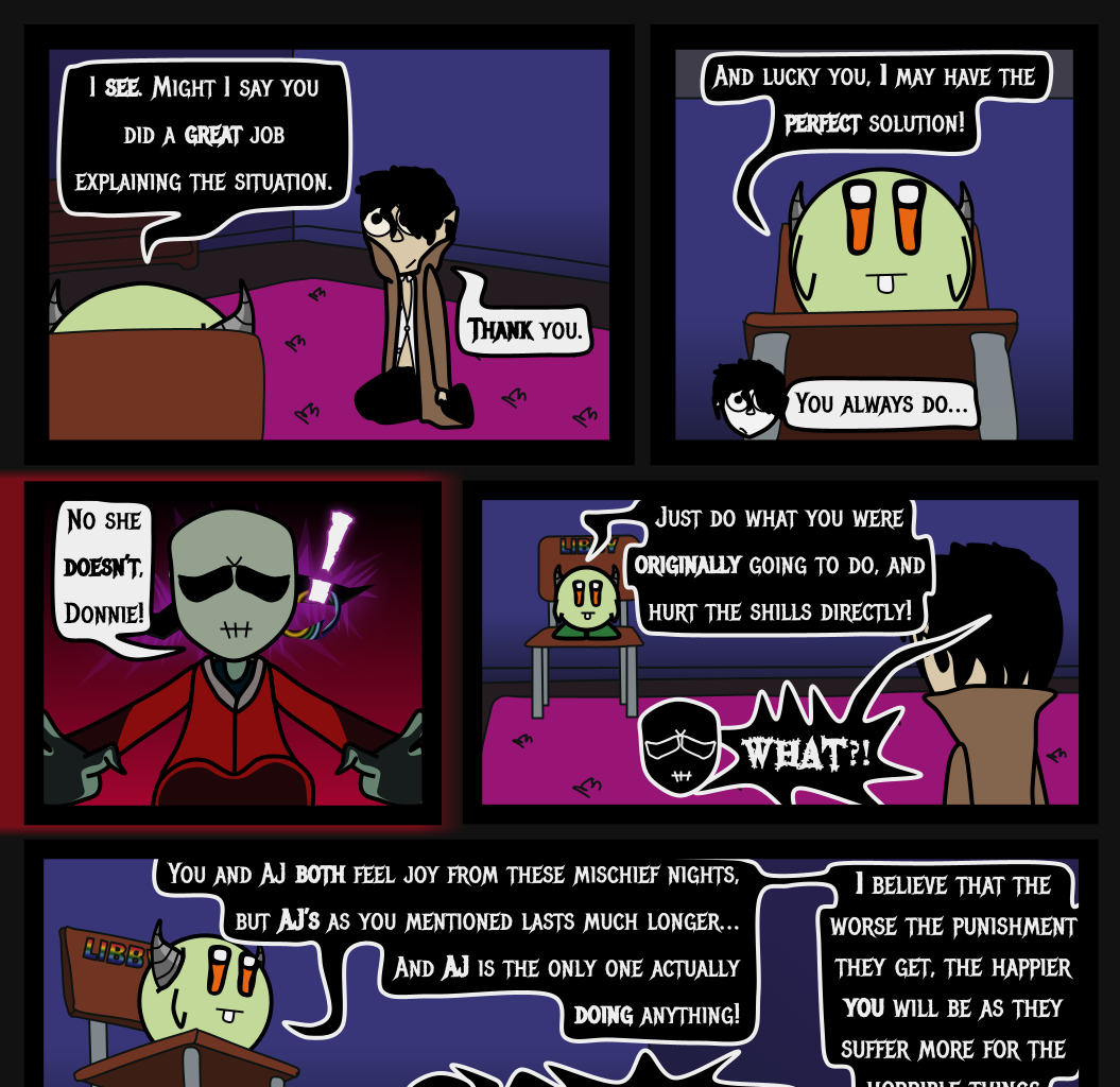 Donnie The Fighting Psychopath - Episode 6, Page 11: The Mad Tale of Libby