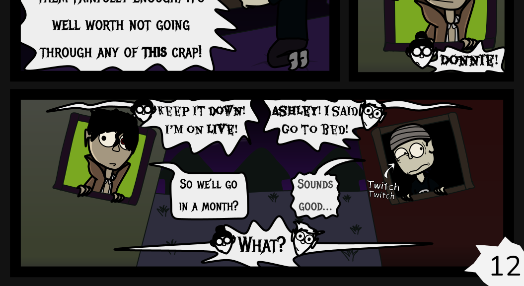 Donnie The Fighting Psychopath - Episode 6, Page 12: The Mad Tale of Libby
