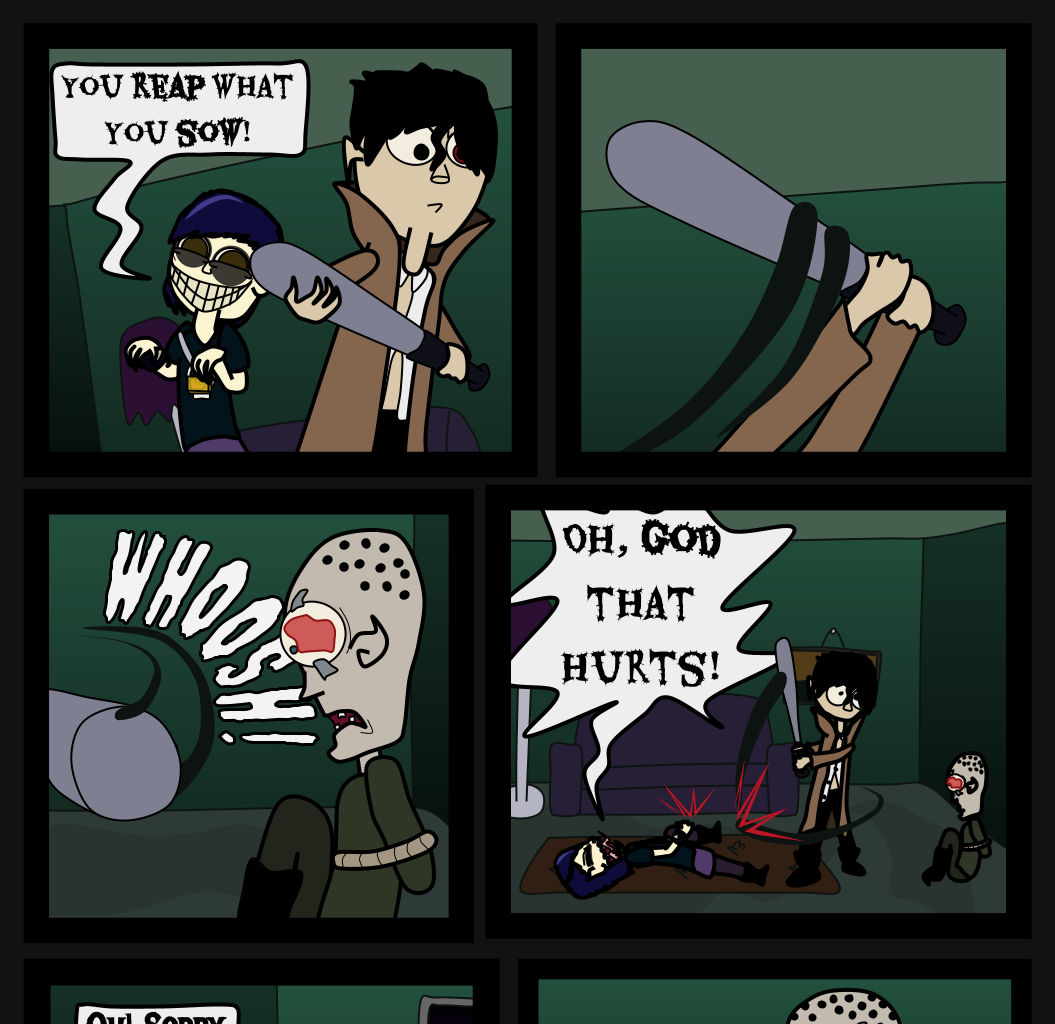 Donnie The Fighting Psychopath - Episode 6, Page 14: The Mad Tale of Libby