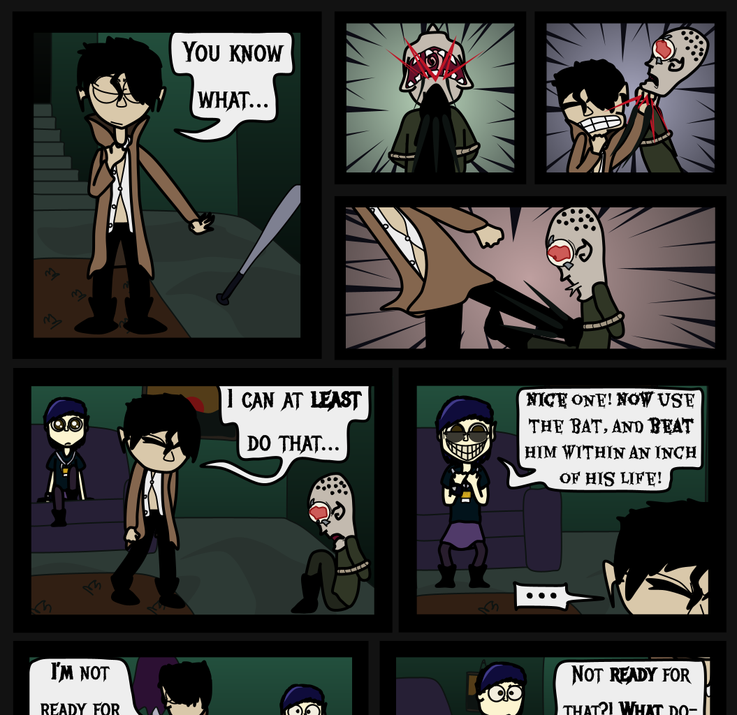 Donnie The Fighting Psychopath - Episode 6, Page 15: The Mad Tale of Libby
