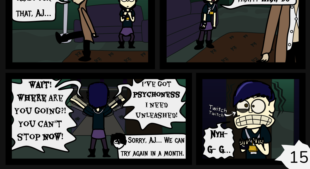 Donnie The Fighting Psychopath - Episode 6, Page 15: The Mad Tale of Libby