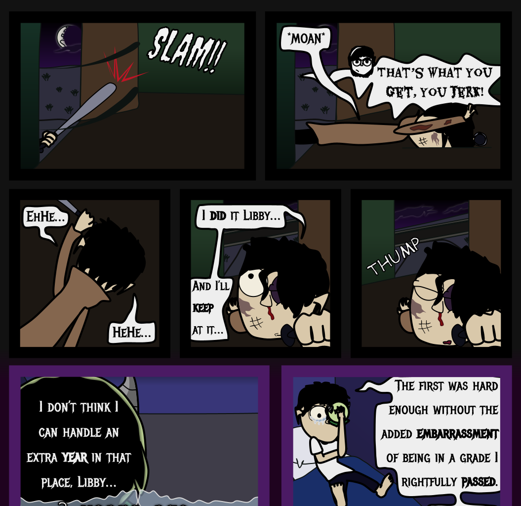 Donnie The Fighting Psychopath - Episode 6, Page 16: The Mad Tale of Libby