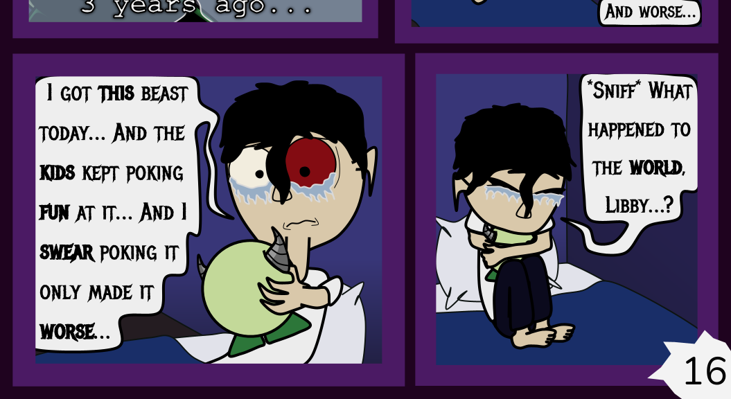 Donnie The Fighting Psychopath - Episode 6, Page 16: The Mad Tale of Libby