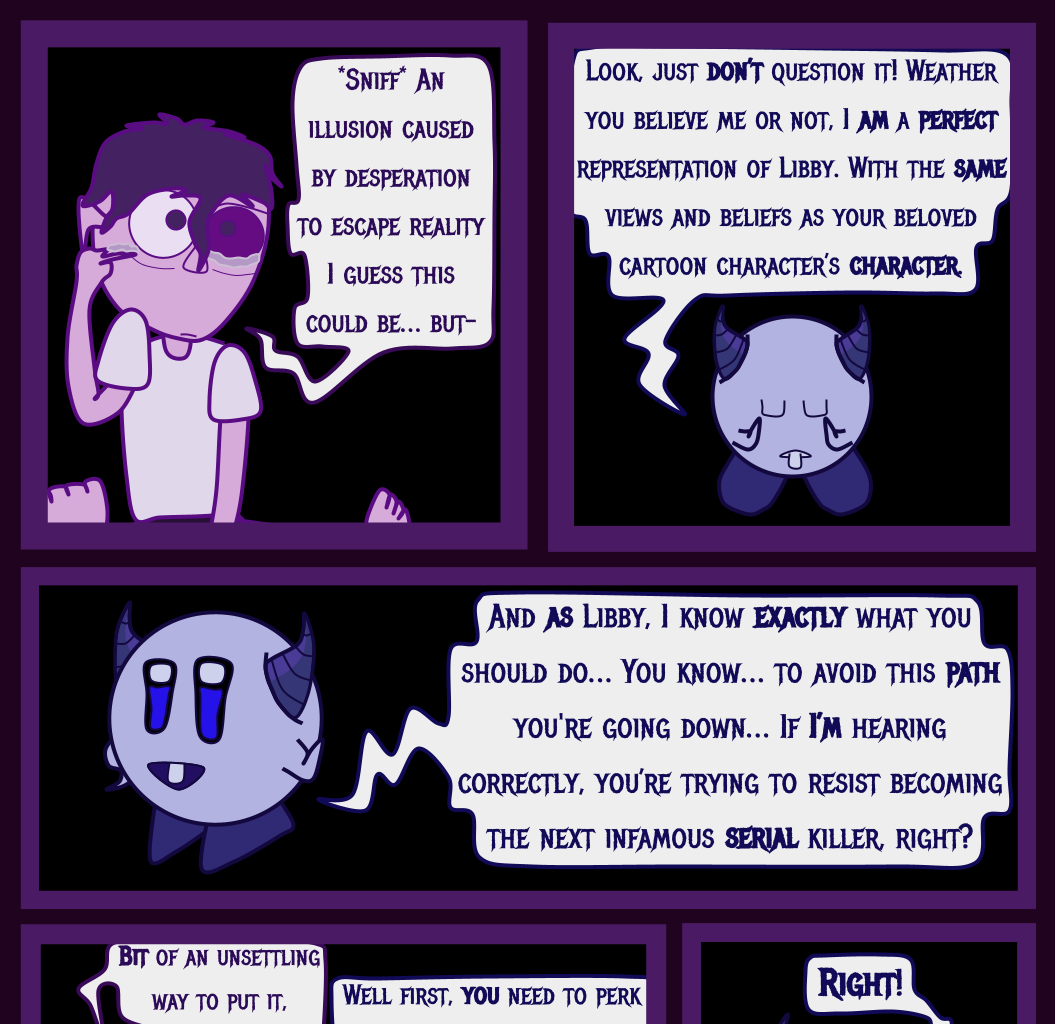 Donnie The Fighting Psychopath - Episode 6, Page 19: The Mad Tale of Libby