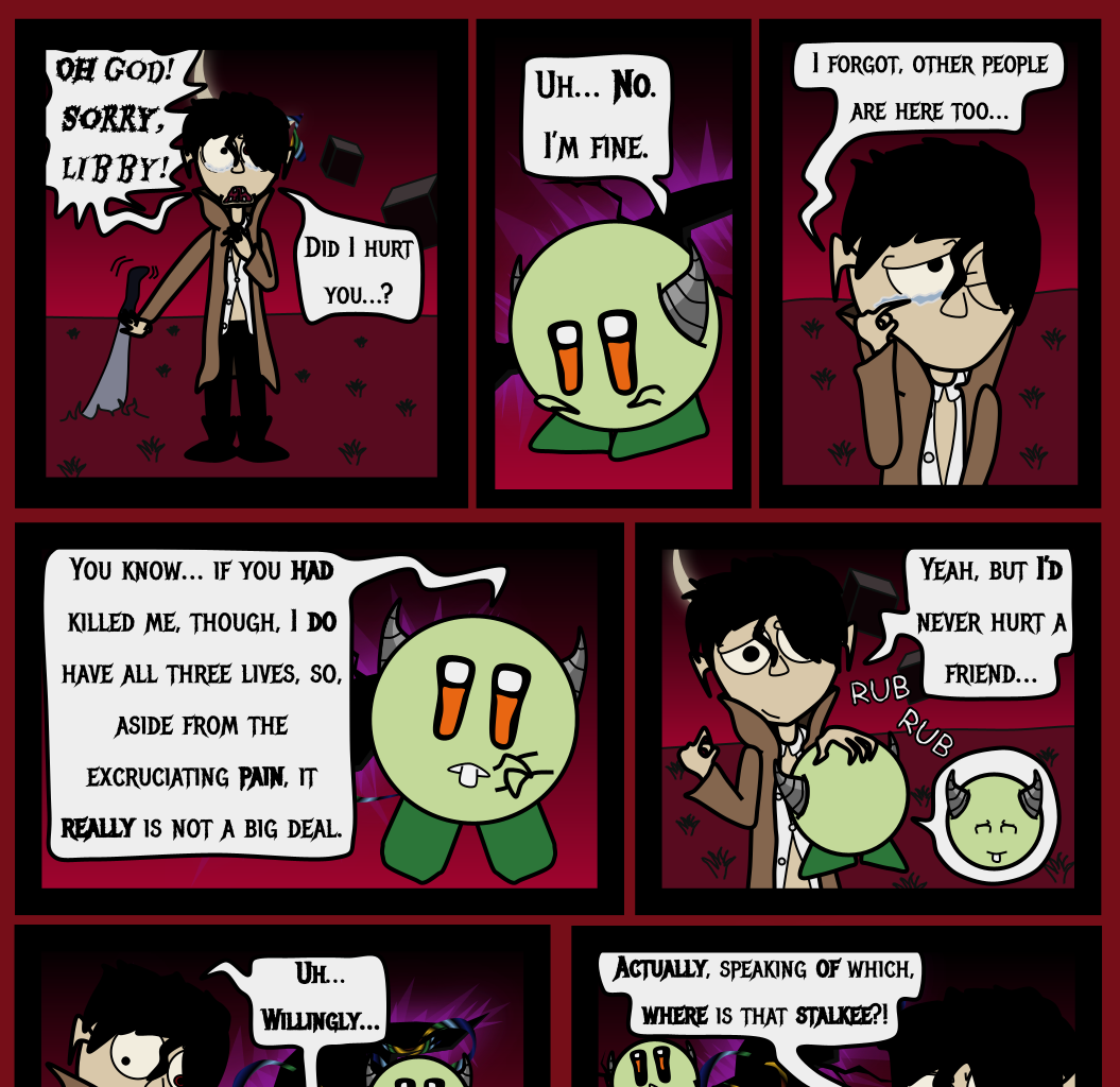 Donnie The Fighting Psychopath - Episode 6, Page 21: The Mad Tale of Libby
