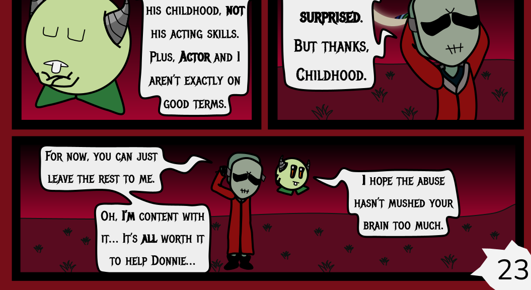 Donnie The Fighting Psychopath - Episode 6, Page 23: The Mad Tale of Libby