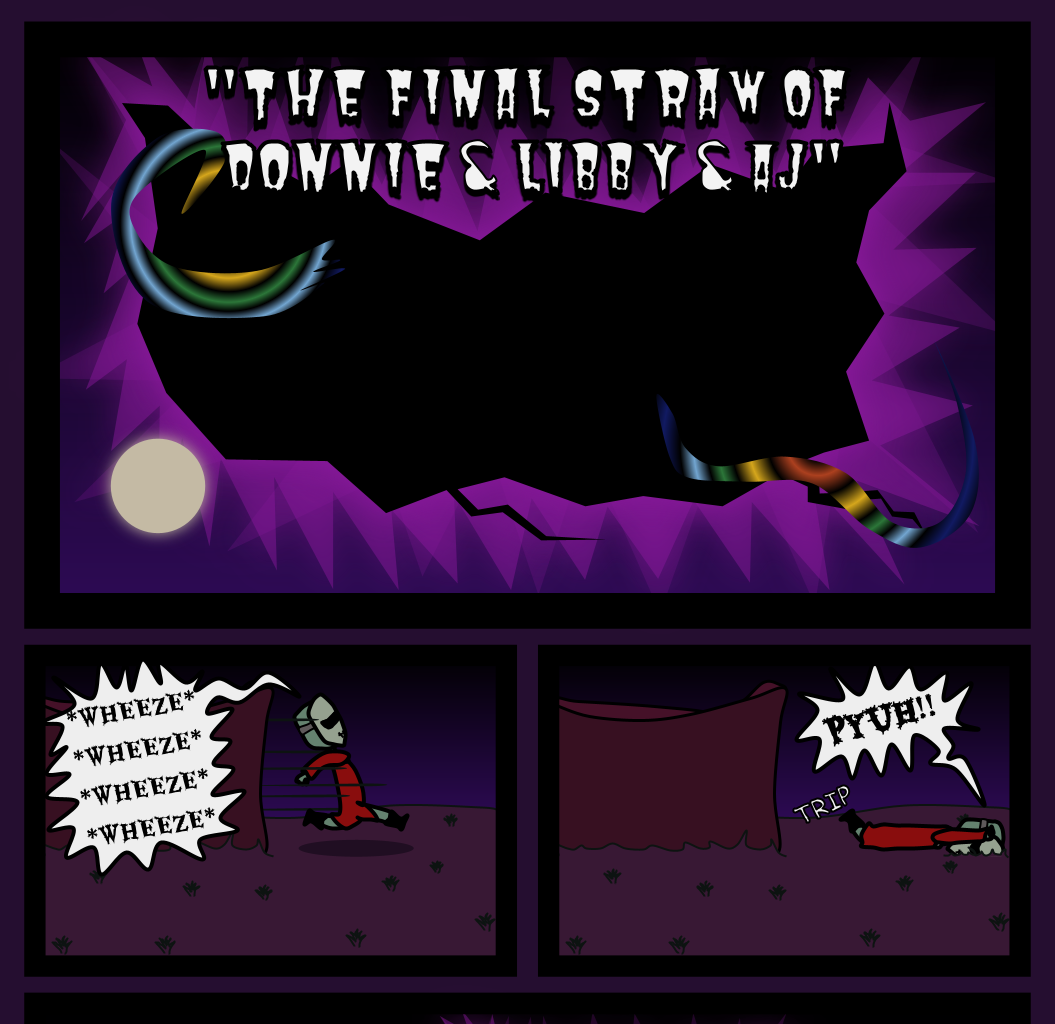 Donnie The Fighting Psychopath - Episode 7, Page 1: The Final Straw Of Donnie & Libby & AJ