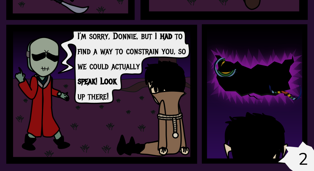 Donnie The Fighting Psychopath - Episode 7, Page 2: The Final Straw Of Donnie & Libby & AJ