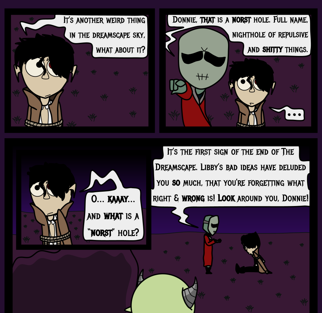 Donnie The Fighting Psychopath - Episode 7, Page 3: The Final Straw Of Donnie & Libby & AJ