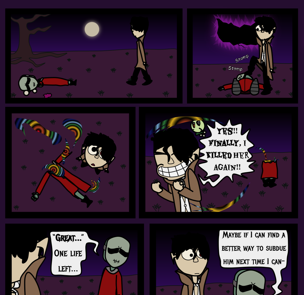 Donnie The Fighting Psychopath - Episode 7, Page 5: The Final Straw Of Donnie & Libby & AJ