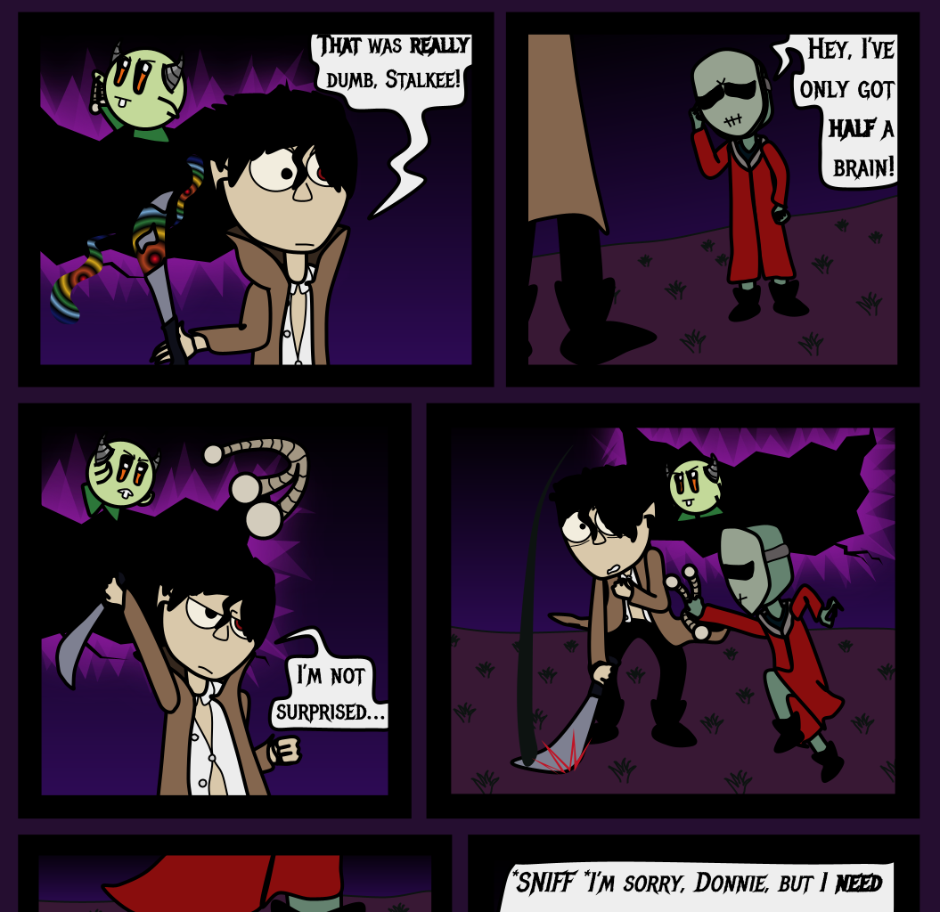 Donnie The Fighting Psychopath - Episode 7, Page 6: The Final Straw Of Donnie & Libby & AJ