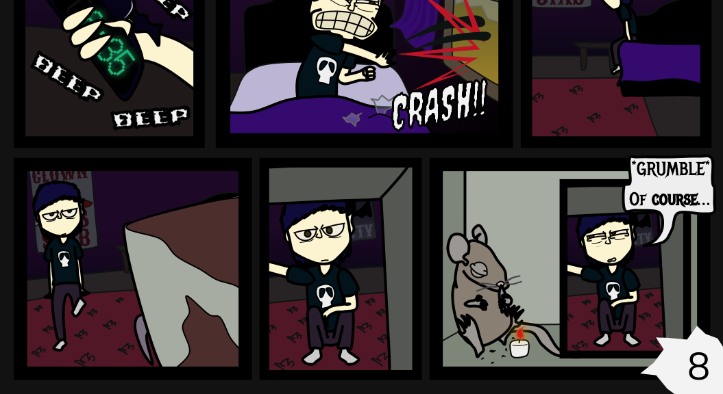 Donnie The Fighting Psychopath - Episode 7, Page 8: The Final Straw Of Donnie & Libby & AJ