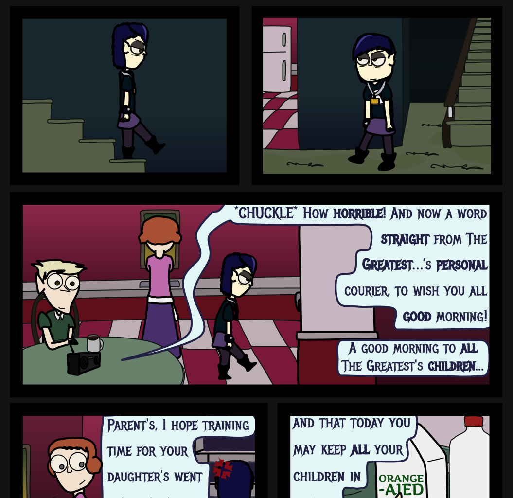 Donnie The Fighting Psychopath - Episode 7, Page 9: The Final Straw Of Donnie & Libby & AJ