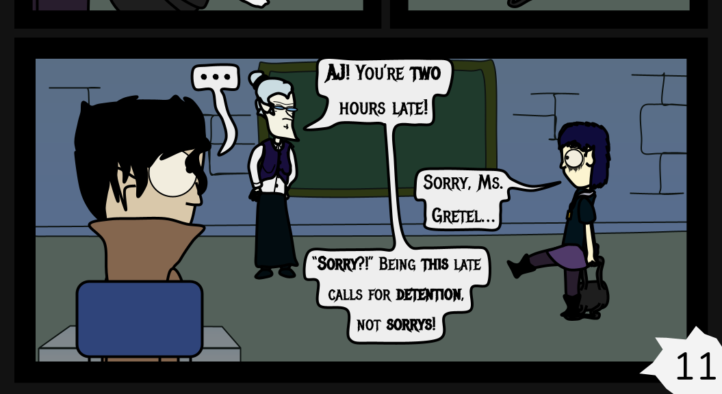 Donnie The Fighting Psychopath - Episode 7, Page 11: The Final Straw Of Donnie & Libby & AJ