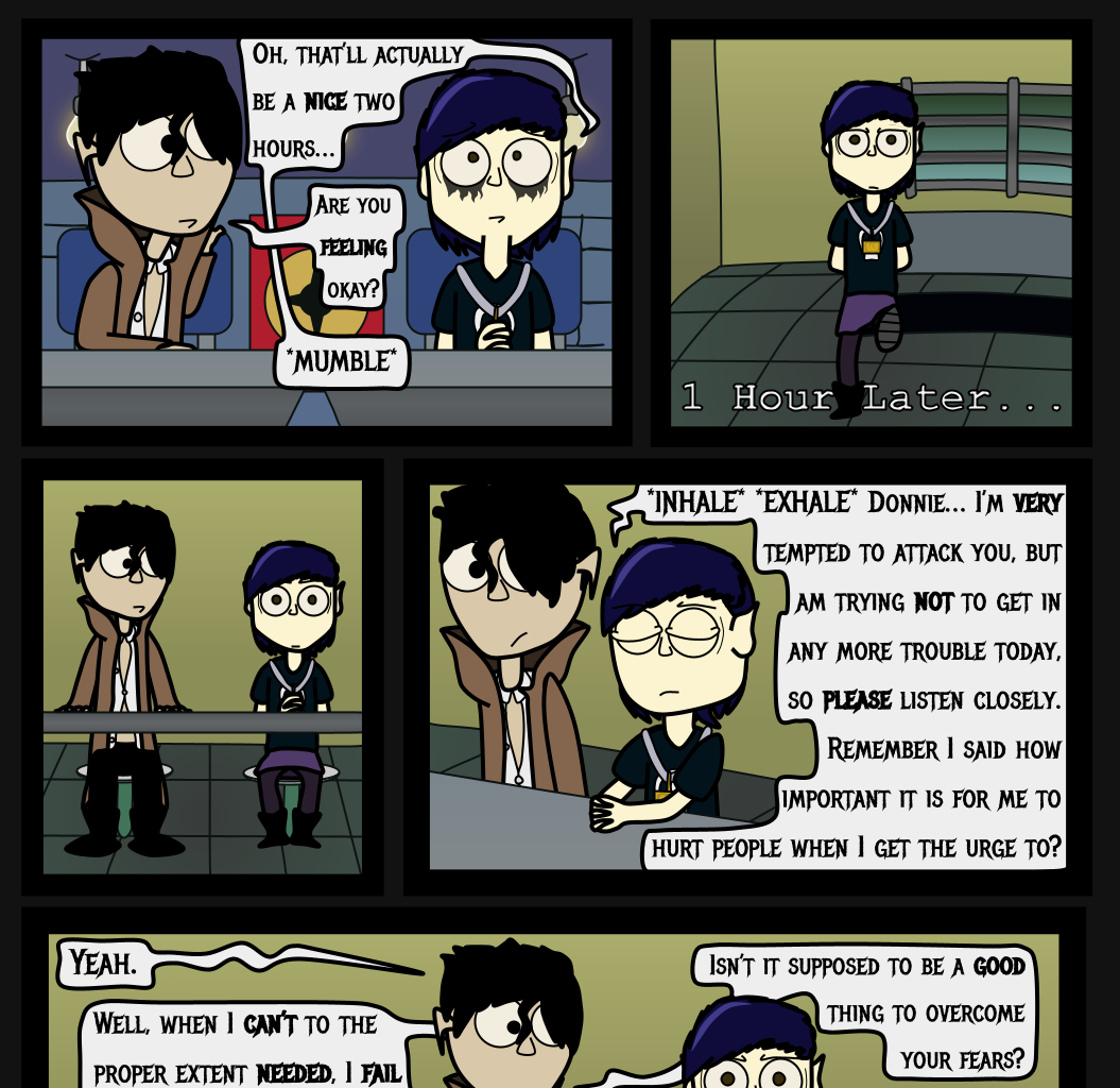 Donnie The Fighting Psychopath - Episode 7, Page 12: The Final Straw Of Donnie & Libby & AJ
