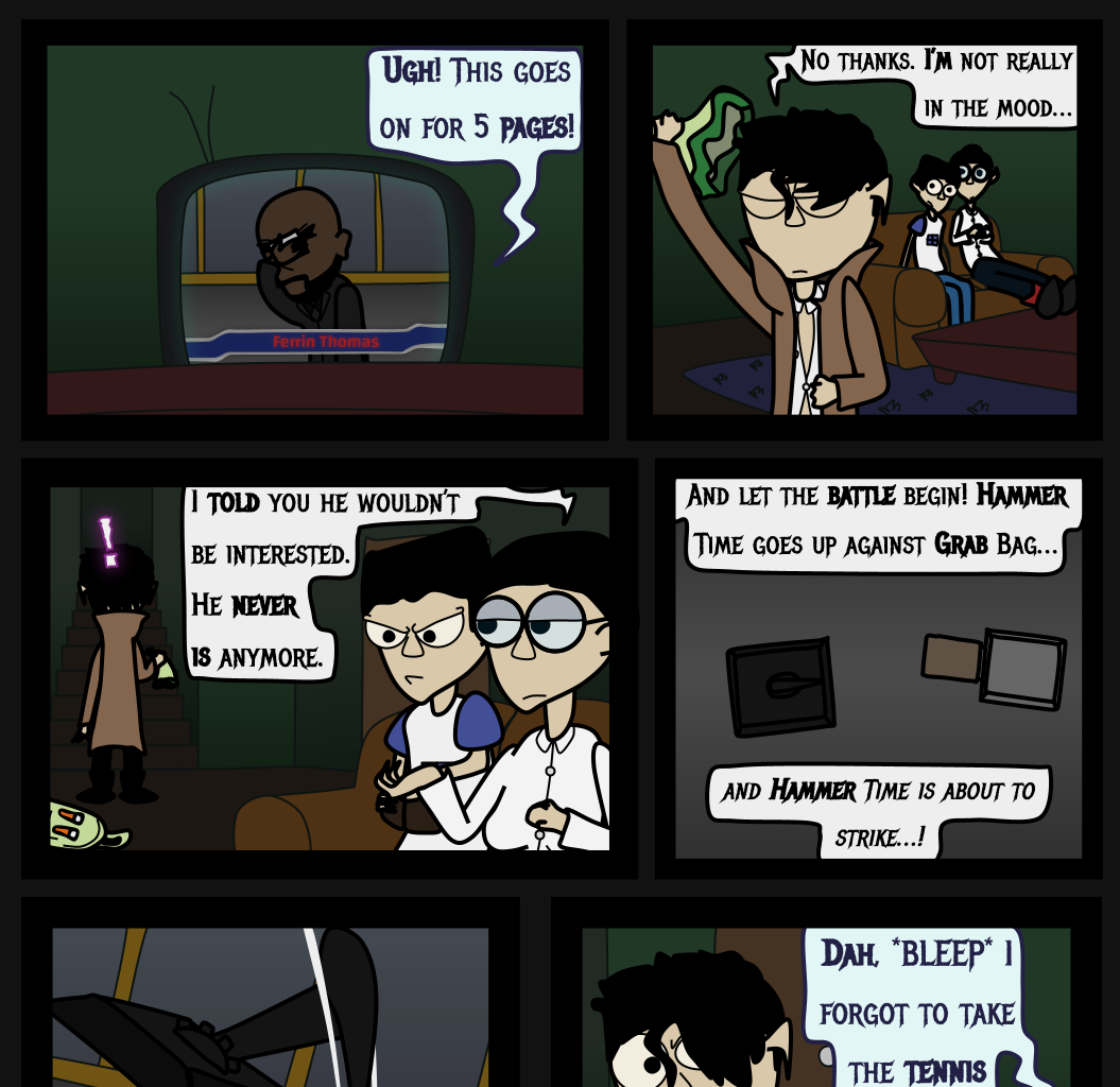 Donnie The Fighting Psychopath - Episode 7, Page 14: The Final Straw Of Donnie & Libby & AJ