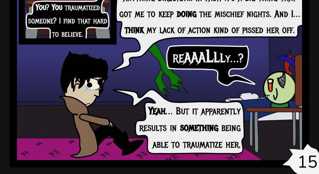 Donnie The Fighting Psychopath - Episode 7, Page 15: The Final Straw Of Donnie & Libby & AJ
