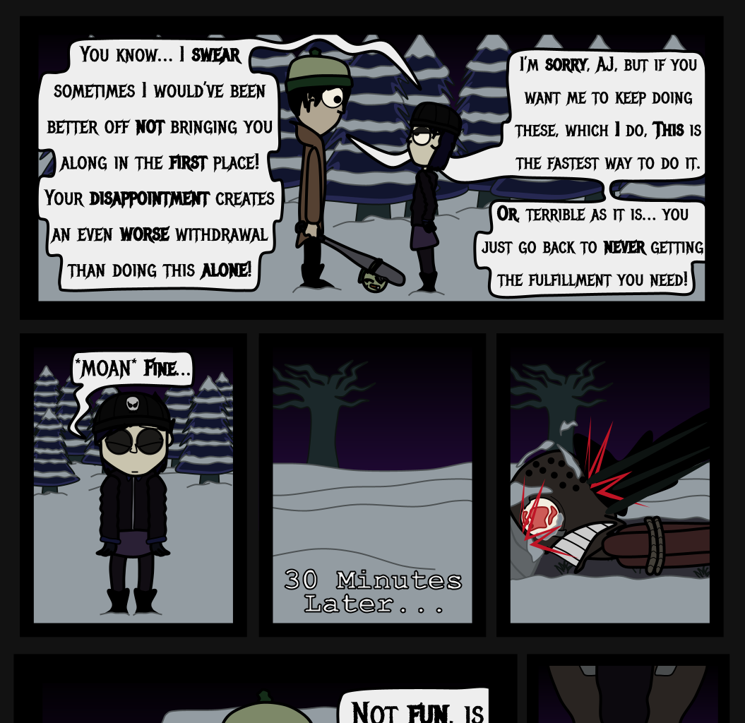 Donnie The Fighting Psychopath - Episode 7, Page 19: The Final Straw Of Donnie & Libby & AJ