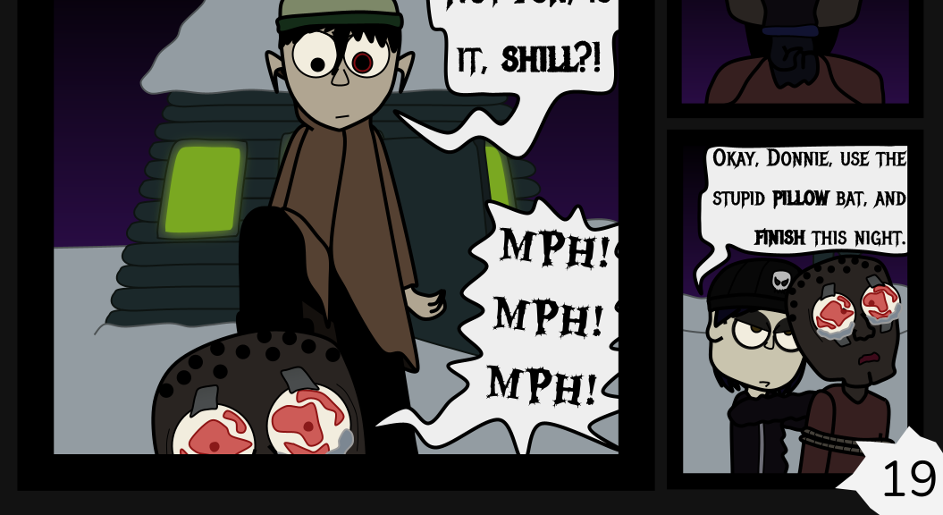 Donnie The Fighting Psychopath - Episode 7, Page 19: The Final Straw Of Donnie & Libby & AJ