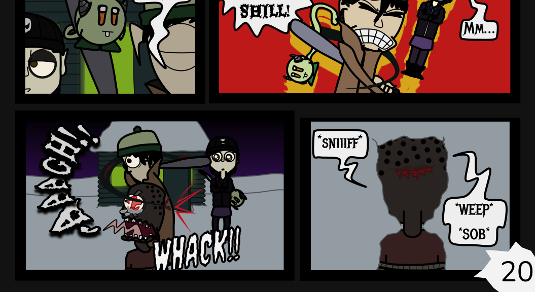 Donnie The Fighting Psychopath - Episode 7, Page 20: The Final Straw Of Donnie & Libby & AJ