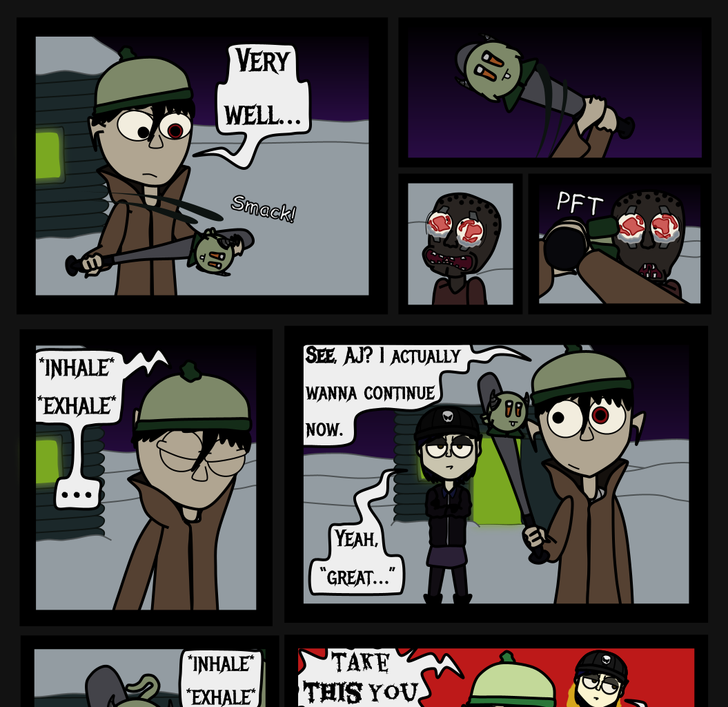 Donnie The Fighting Psychopath - Episode 7, Page 20: The Final Straw Of Donnie & Libby & AJ