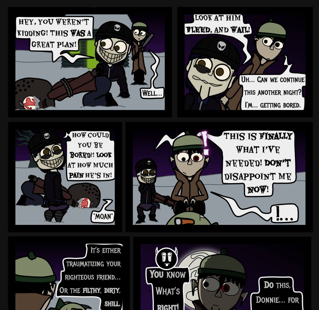 Donnie The Fighting Psychopath - Episode 7, Page 21: The Final Straw Of Donnie & Libby & AJ