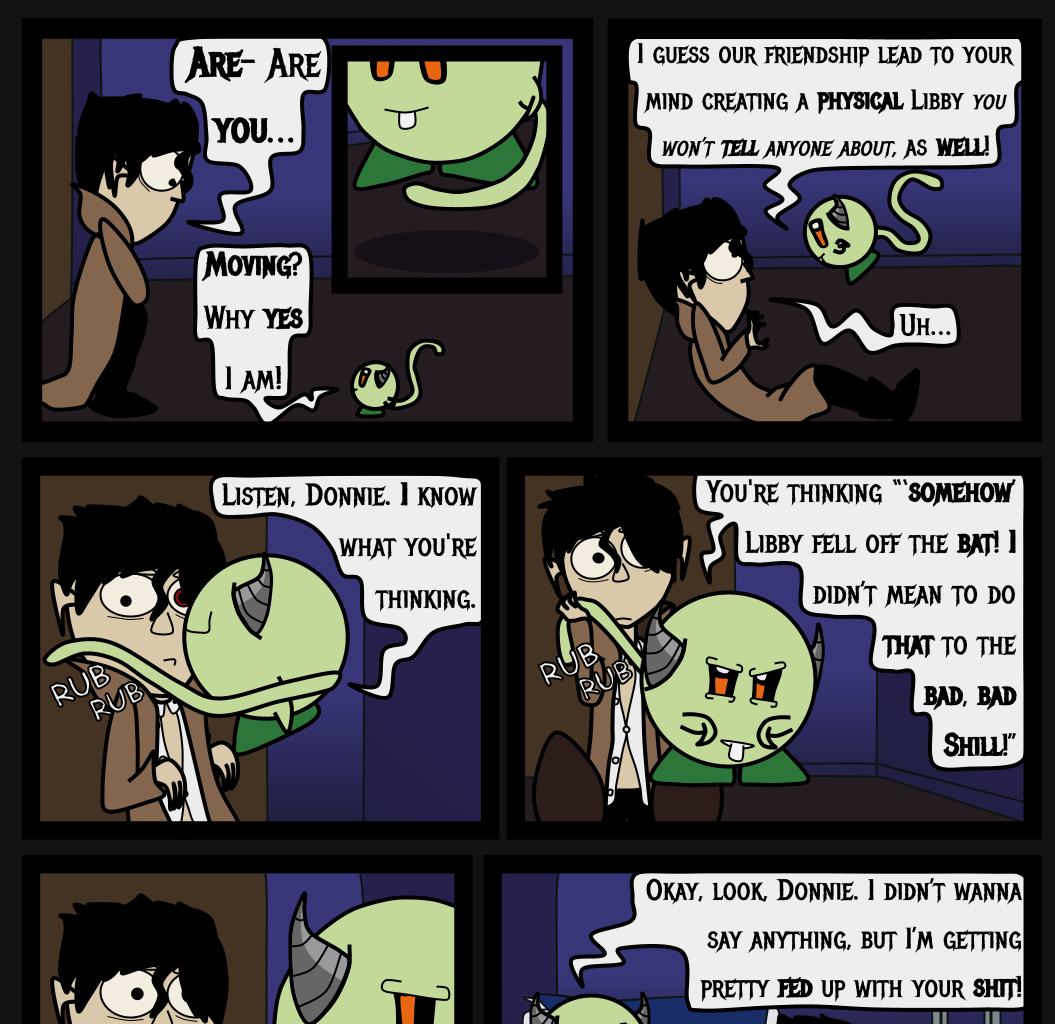 Donnie The Fighting Psychopath - Episode 7, Page 23: The Final Straw Of Donnie & Libby & AJ