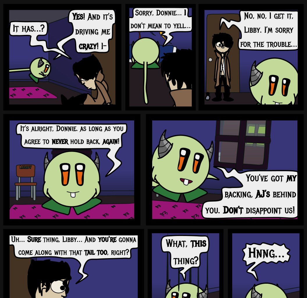 Donnie The Fighting Psychopath - Episode 7, Page 24: The Final Straw Of Donnie & Libby & AJ