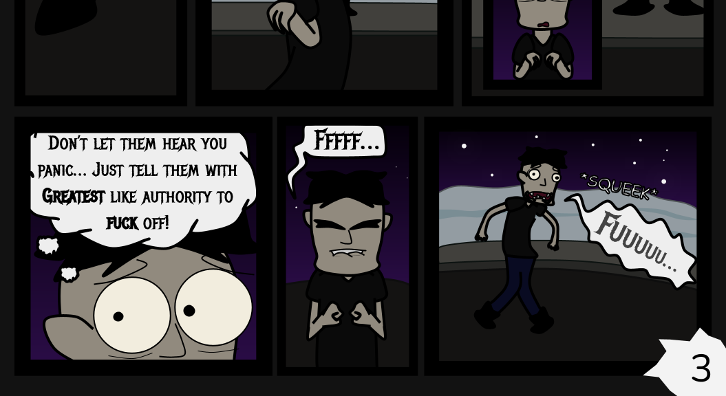 Donnie The Fighting Psychopath - Episode 8, Page 3: Donnie The F̶i̶g̶h̶t̶i̶n̶g̶ Psychopath