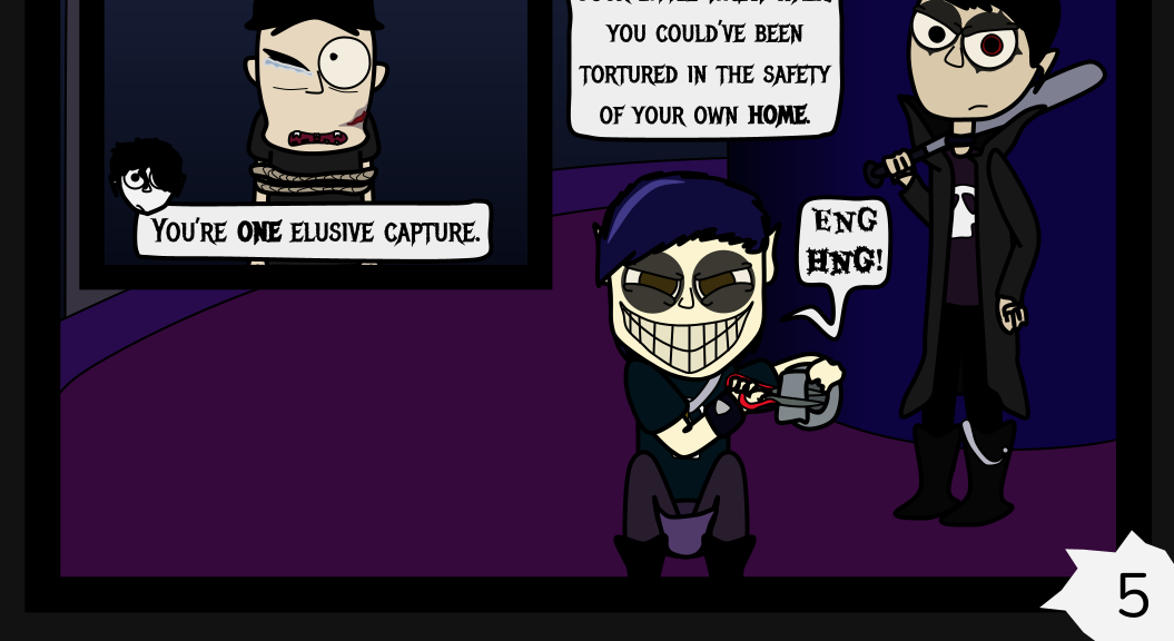 Donnie The Fighting Psychopath - Episode 8, Page 5: Donnie The F̶i̶g̶h̶t̶i̶n̶g̶ Psychopath