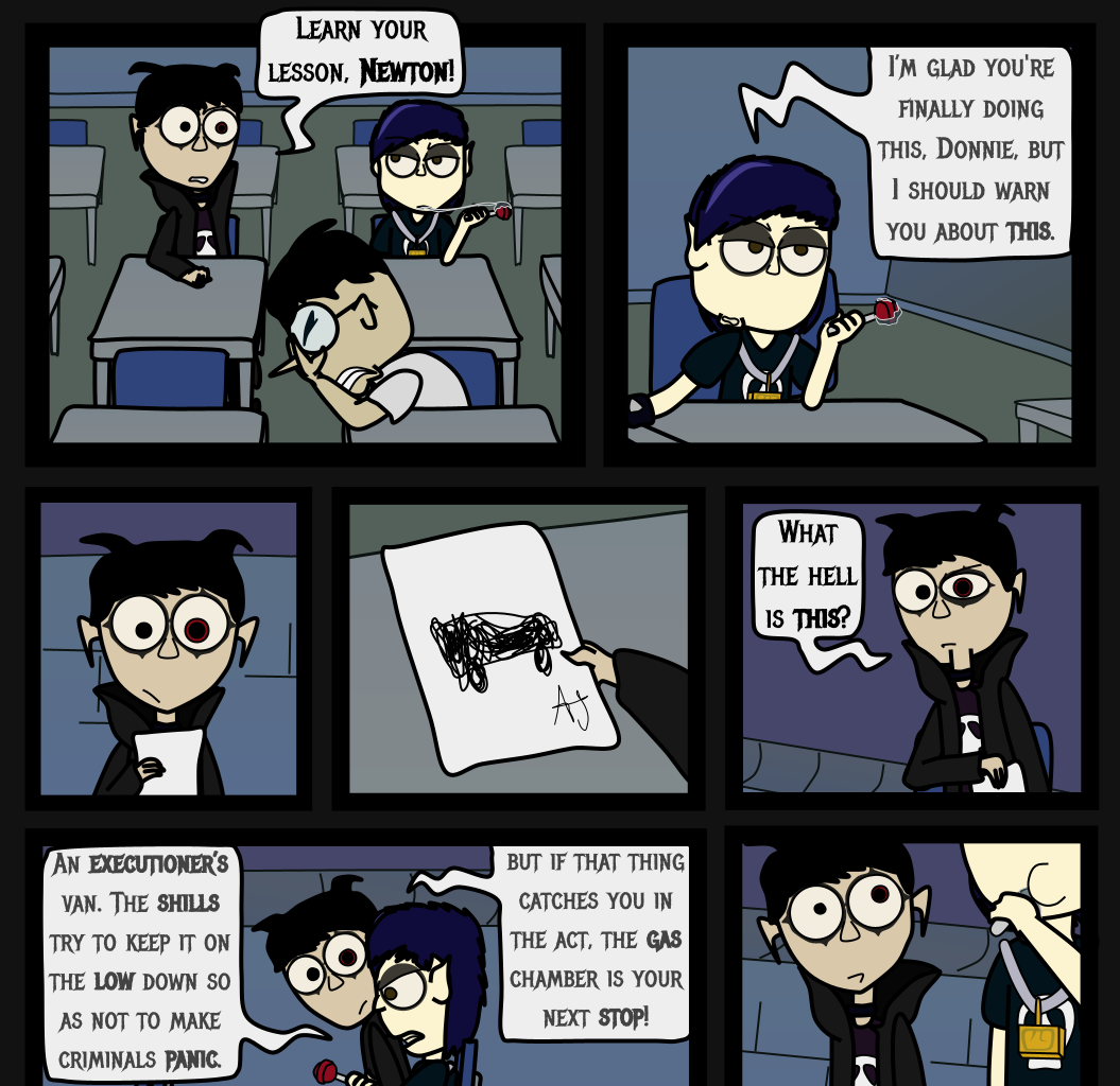 Donnie The Fighting Psychopath - Episode 8, Page 11: Donnie The F̶i̶g̶h̶t̶i̶n̶g̶ Psychopath