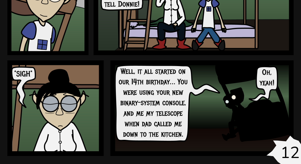 Donnie The Fighting Psychopath - Episode 8, Page 12: Donnie The F̶i̶g̶h̶t̶i̶n̶g̶ Psychopath