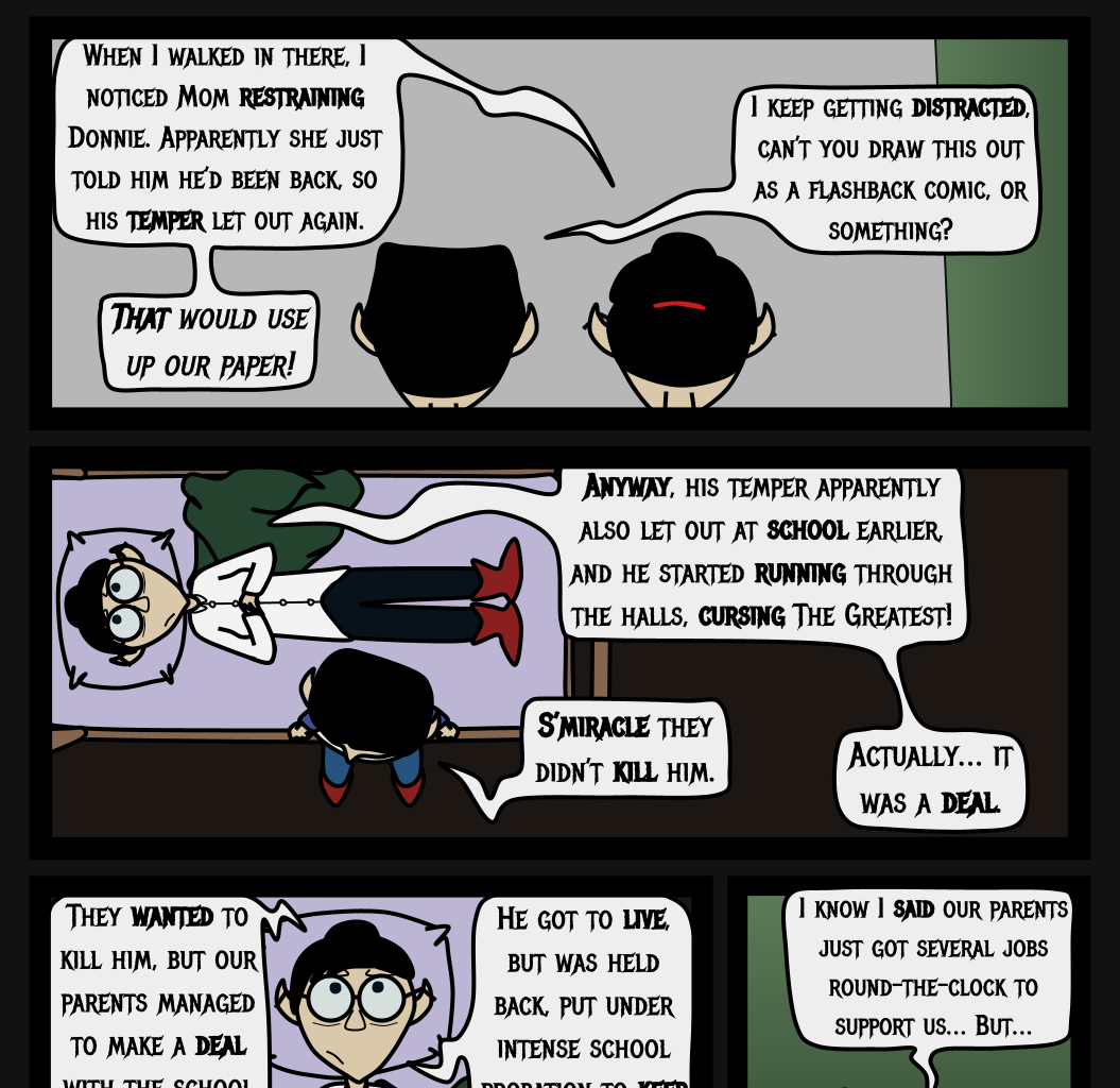 Donnie The Fighting Psychopath - Episode 8, Page 13: Donnie The F̶i̶g̶h̶t̶i̶n̶g̶ Psychopath