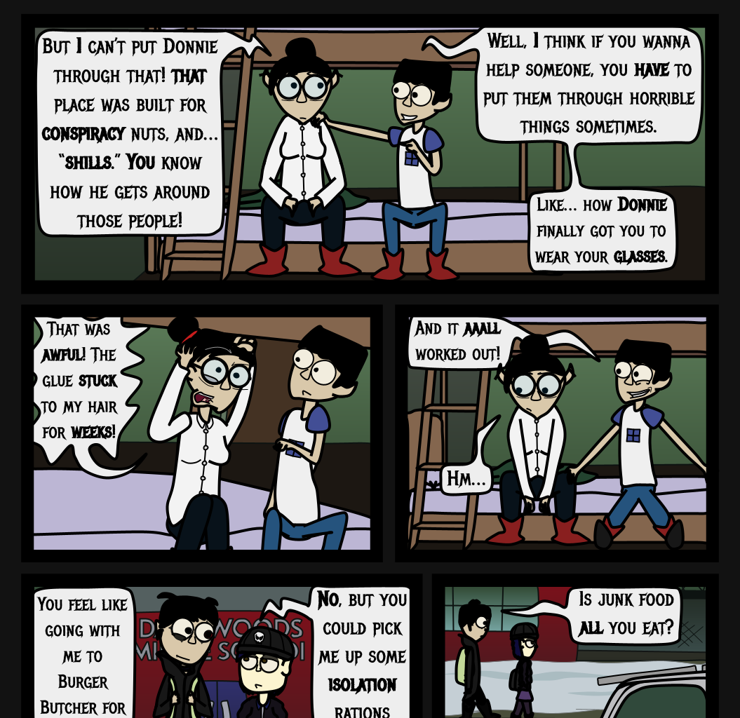 Donnie The Fighting Psychopath - Episode 8, Page 15: Donnie The F̶i̶g̶h̶t̶i̶n̶g̶ Psychopath