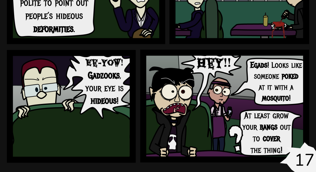 Donnie The Fighting Psychopath - Episode 8, Page 17: Donnie The F̶i̶g̶h̶t̶i̶n̶g̶ Psychopath