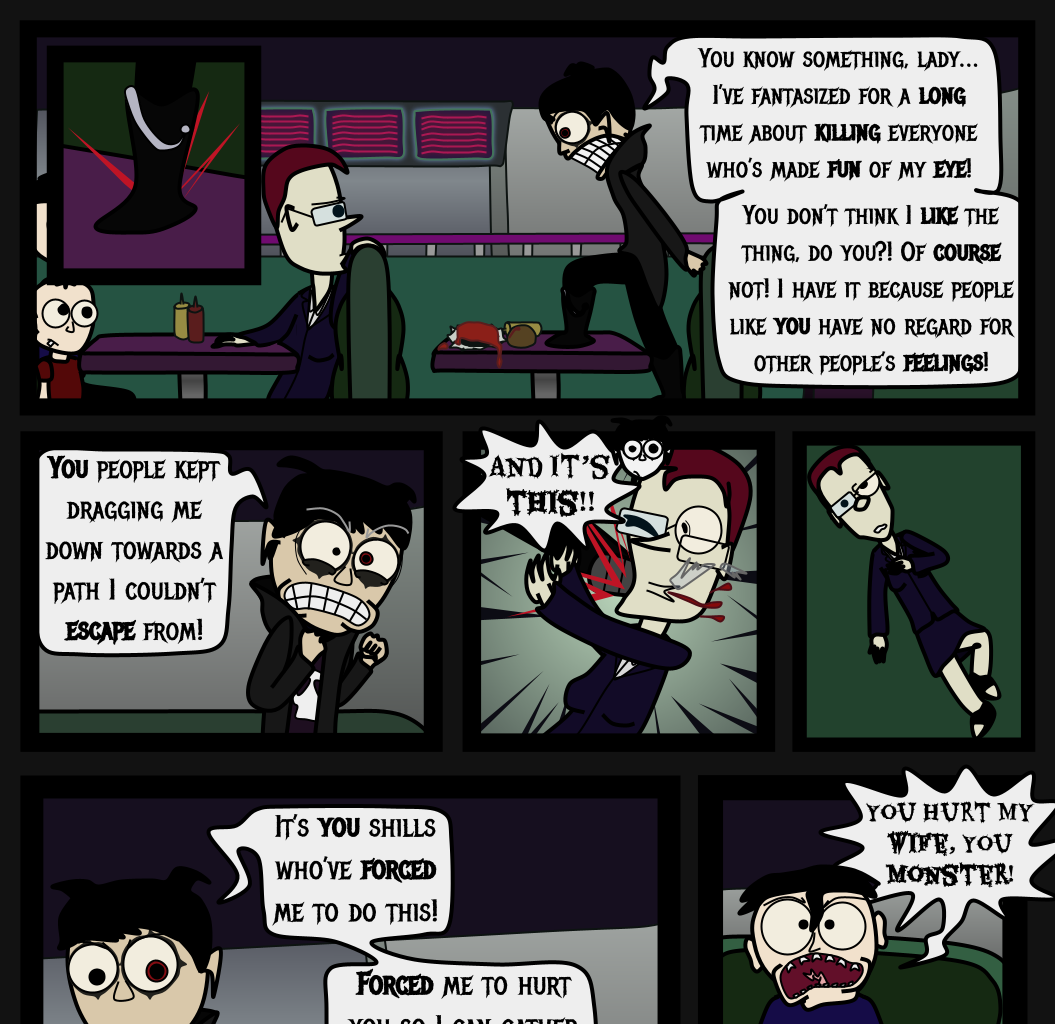Donnie The Fighting Psychopath - Episode 8, Page 18: Donnie The F̶i̶g̶h̶t̶i̶n̶g̶ Psychopath