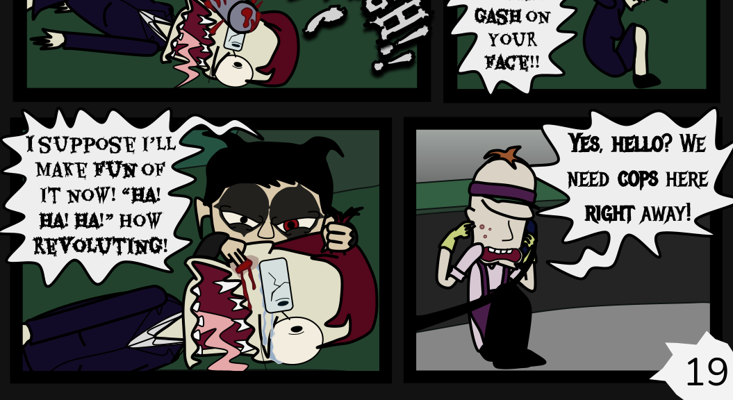 Donnie The Fighting Psychopath - Episode 8, Page 19: Donnie The F̶i̶g̶h̶t̶i̶n̶g̶ Psychopath