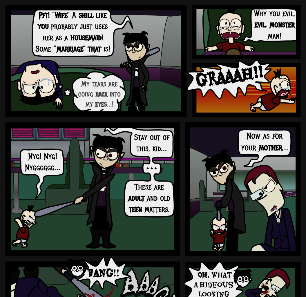 Donnie The Fighting Psychopath - Episode 8, Page 19: Donnie The F̶i̶g̶h̶t̶i̶n̶g̶ Psychopath